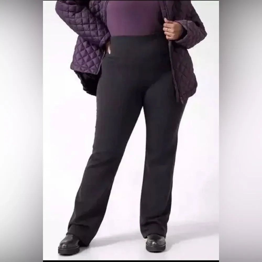 Athleta ALTITUDE PANT IN POLARTEC POWER STRETCH NEW with tags Size 3X Black